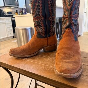 Ariat Brown and Black Western Boots